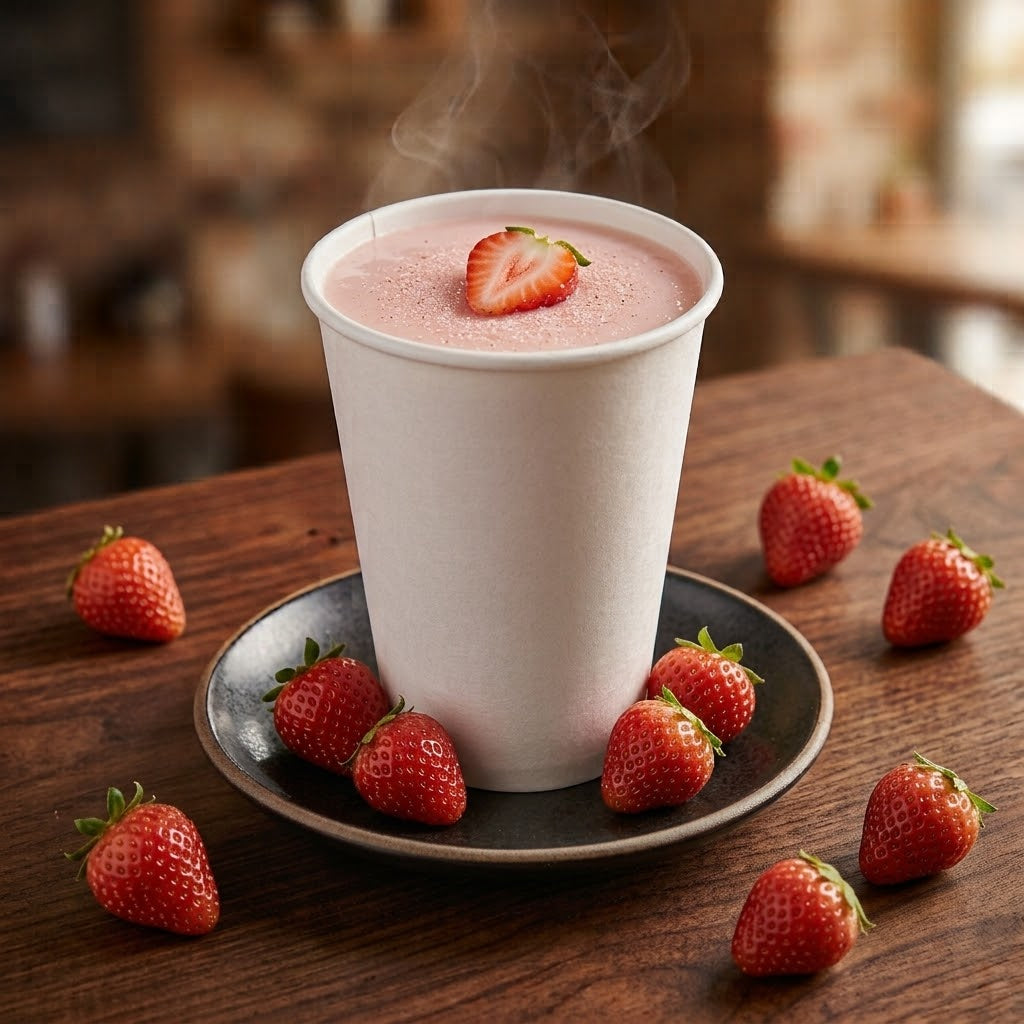 Atole de fresa